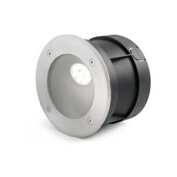 Salt LED Outdoor Recessed Spotlight Matt Nickel IP67 - thumbnail 2