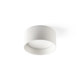 Mizu 15W Surface Mounted Downlight Black Matt White 2700K - thumbnail 1