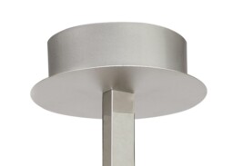 Nur Semi Flush Ceiling 30W LED 3000K, 2400lm, Dimmable Silver, Frosted Acrylic, Polished Chrome - thumbnail 5