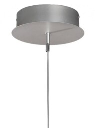 Star Ceiling Pendant 100cm Round 60W 3000K, 4800lm, Dimmable Silver, Frosted Acrylic, Polished Chrome - thumbnail 3