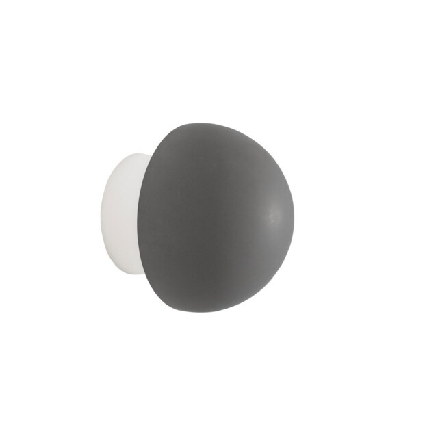 Netune Integrated LED Wall Lamp Grey Concrete, White Aluminium LED 6W 160Lm 3000K - image 1