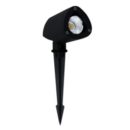 Inside Outdoor Spike Sandy Black Aluminium, Glass LED 7W 578Lm 3000K IP65