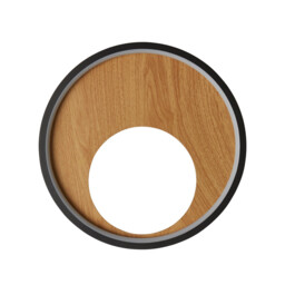 Curio Wall Light Black, Wood - thumbnail 2