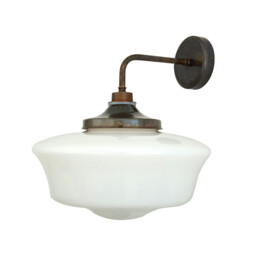 Anath Bathroom Wall Light, Antique Brass, IP44 - thumbnail 2