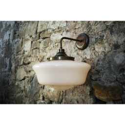 Anath Bathroom Wall Light, Antique Brass, IP44