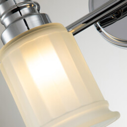 Quoizel Swell Wall Lamp Polished Chrome, IP44 - thumbnail 3