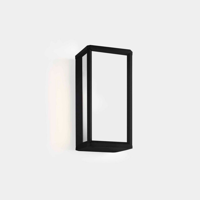 Skat Outdoor LED Mini Box Wall Lantern Black, White IP65 9W 2700K