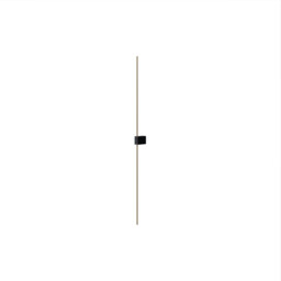 Maytoni Pars Up Down Wall Lamp Black, Gold Integrated LED 3000K - thumbnail 2
