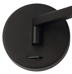 Newburgh Adjustable Wall Lamp ,  Reader, 1 x 8W LED, 3000K, Sand Black - thumbnail 5