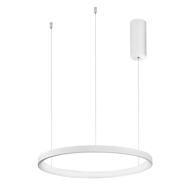 Pertino 48cm Integrated LED Pendant Ceiling Light Dimmable Sandy White Aluminium LED 38W 2280Lm 3000K - image 1