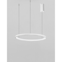 Pertino 48cm Integrated LED Pendant Ceiling Light Dimmable Sandy White Aluminium LED 38W 2280Lm 3000K - thumbnail 3