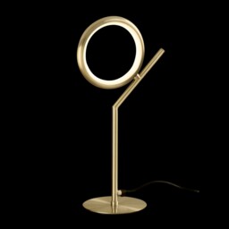 Olimpia Table Lamp, 8W LED, 3000K, 600lm, IP20, Satin Gold - thumbnail 3