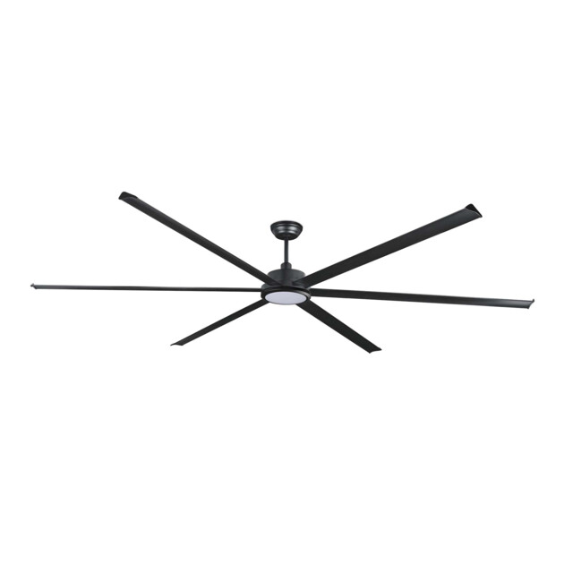 Rotterdam XXXL 300cm Ceiling Fan Matt Black - 6 Blade - image 1