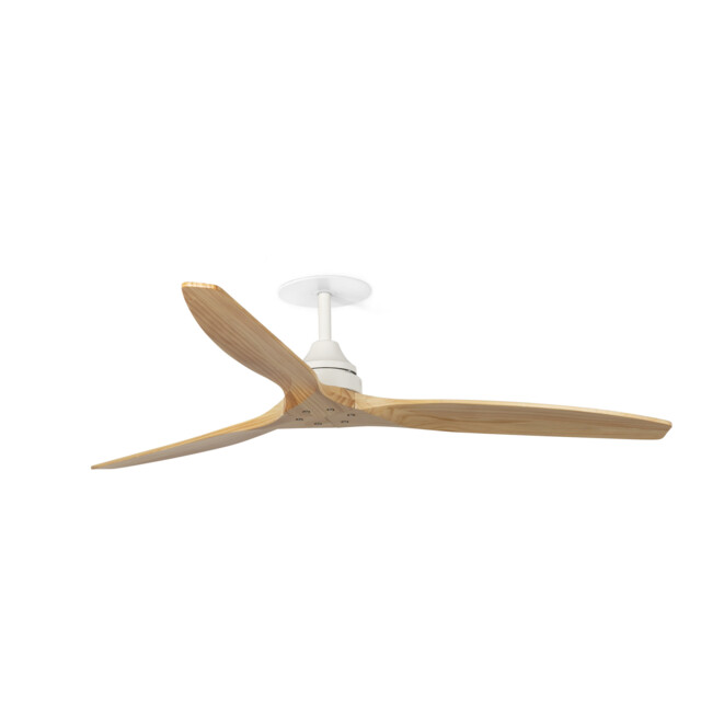 Alo Recessed 152cm Ceiling Fan Matt White, Pine Blades - image 1