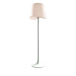 Cool Floor Lamp 2 Light CFL Outdoor IP65, Matt White/Opal White Item Weight: 22.5kg - thumbnail 1