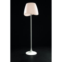 Cool Floor Lamp 2 Light CFL Outdoor IP65, Matt White/Opal White Item Weight: 22.5kg - thumbnail 2
