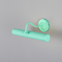 Elle Coloured Picture Light 35.5cm, Mint Turquoise