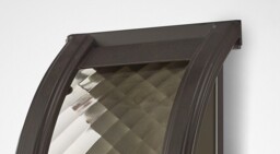 Asia Flush Wall Lamp 1 Light E14 Oiled Bronze, Clear Glass - thumbnail 5