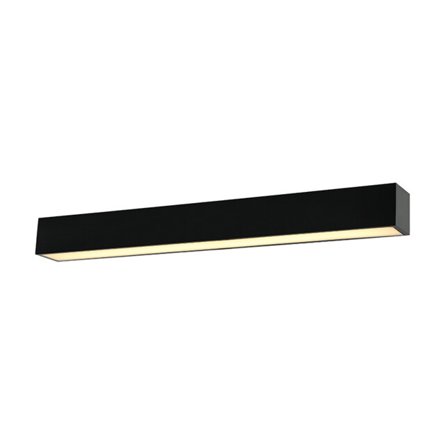 Zambelis 9cm Bathroom Over Mirror Light Black Matt LED 3000K IP44 - image 1