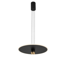Nomada 48cm Pendant, 33W LED, 3000K, 1000lm, Sand Black/Painted Gold, 3yrs Warranty - thumbnail 1