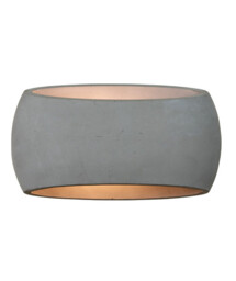 Dobrich 30cm Up & Down Wall Lamp Concrete 1xE27 - thumbnail 2