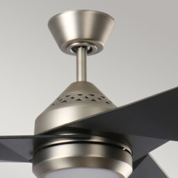 Jade 152cm Ceiling Fan with Dimmable 3000K LED Light, Antique Pewter, Remote Control - thumbnail 3