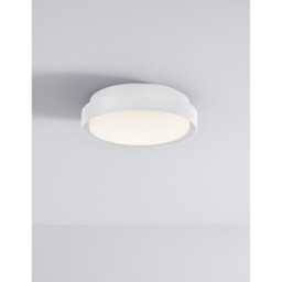 Oliver Outdoor Flush Sandy White Aluminium LED 20W 1550Lm 3000K IP65 - thumbnail 5
