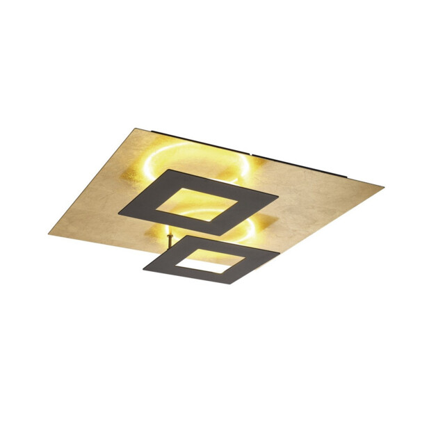 Dalia 50cm Ceiling, 48W LED, 3000K, 3360lm, Gold/Black, 3yrs Warranty - image 1