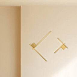 Orya 100cm Integrated Led Wall Lamp Gold Matt LED 3000K Dimmable - thumbnail 3