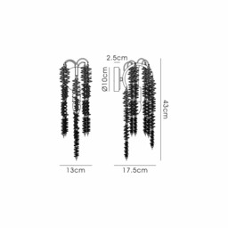 Wisteria Wall Lamp, 1 Light E14, French Gold / Crystal - thumbnail 2