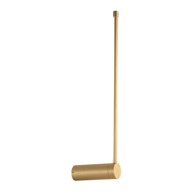 Struga 60cm Integrated Led Wall Lamp Gold Matt LED 3000K 12W - image 1