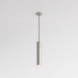 Hashira Slim Suspension Ceiling Pendant Light Matt Nickel - thumbnail 1