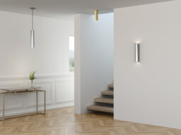 Hashira Slim Suspension Ceiling Pendant Light Matt Nickel - thumbnail 3
