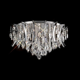 Mios Ceiling 15 Light G4 Polished Chrome/Crystal, NOT LED/CFL Compatible - thumbnail 2