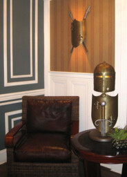 Crusader 2 Light Up & Down Wall Light Burnished Bronze, GU10 - thumbnail 2