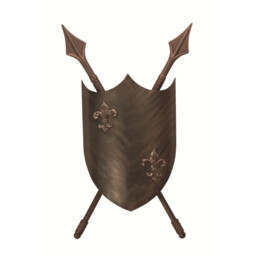 Crusader 2 Light Up & Down Wall Light Burnished Bronze, GU10 - thumbnail 1