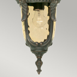 Philadelphia 1 Light Medium Outdoor Ceiling Chain Lantern Old Bronze IP44, E27 - thumbnail 3
