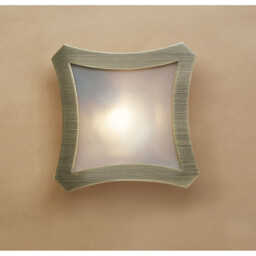 Rosa Del Desierto Flush Ceiling Large Square R7S-78mm, Antique Brass - thumbnail 2