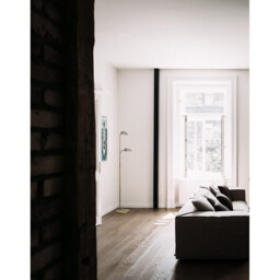 Ashton Floor Lamp 2 Light G9 Satin Nickel/Crystal, NOT LED/CFL Compatible - thumbnail 3