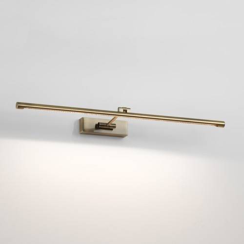 Goya LED Picture Wall Light Antique Brass