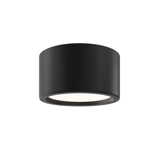 Hydra Surface Mounted Downlight Black 3000K 1390lm IP44 - image 1