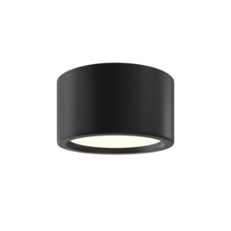 Hydra Surface Mounted Downlight Black 3000K 1390lm IP44 - thumbnail 1
