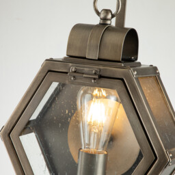 Quoizel Heath Outdoor Wall Lantern Burnished Bronze, IP44 - thumbnail 3