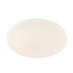 Sajama I Decorative Flush Ceiling Light White LED Dimmable 3000-6500K Remote Control Timer Tuya Smart - thumbnail 1
