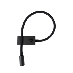 Geneva Reading Light Sand Black Aluminium LED 3W 3200K