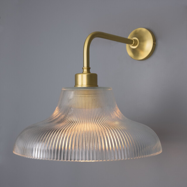 Mono 30cm Wall Light, Satin Brass - image 1