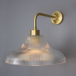 Mono 30cm Wall Light, Satin Brass