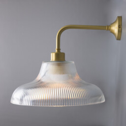 Mono 30cm Wall Light, Satin Brass - thumbnail 3