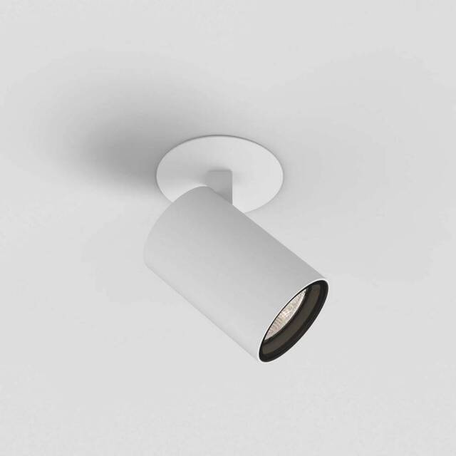 Aqua Bathroom Recessed LED Spotlight Matt White IP44, GU10