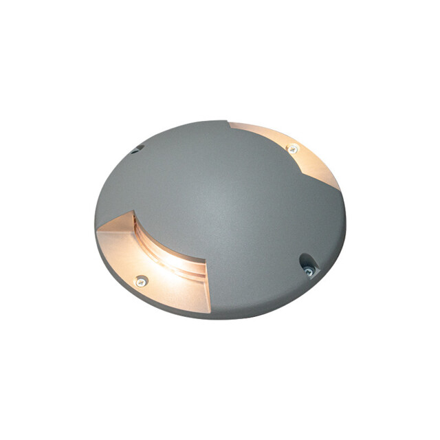 Alura 2 Direction Outdoor Recessed Ground Light Grey LED 3000K IP67 - image 1